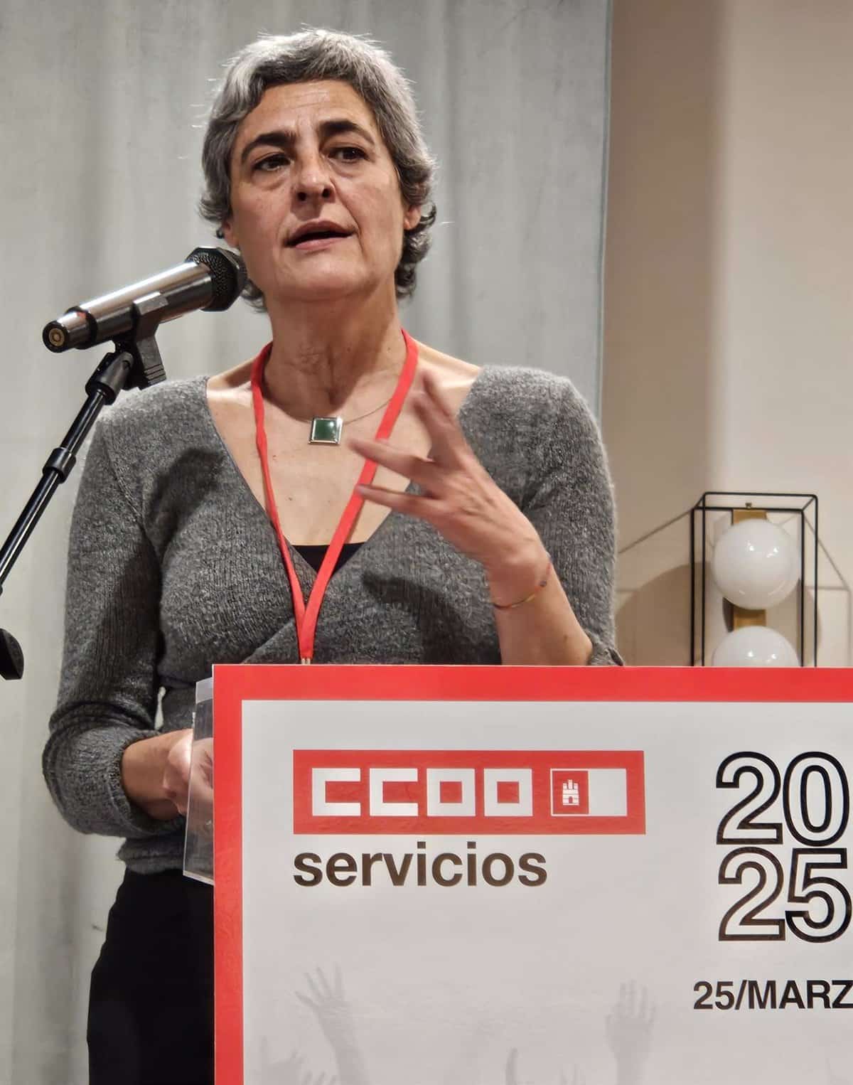 CCOO Servicios reelige a Sagrario Mancebo como secretaria general en Castilla-La Mancha