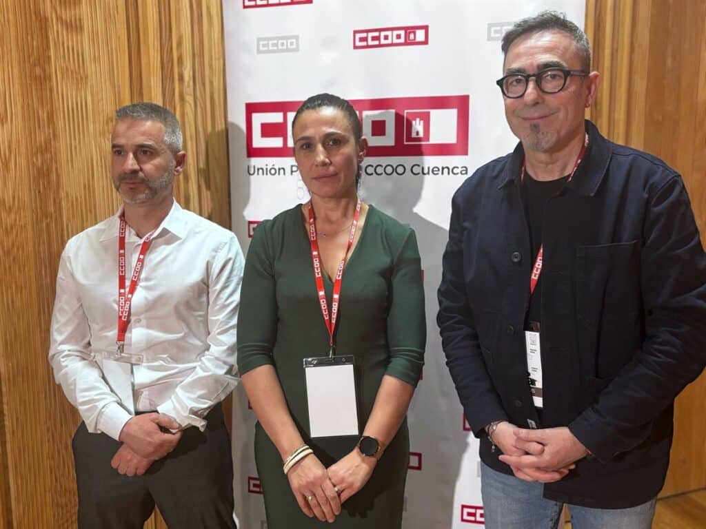 La seguridad laboral y los migrantes, entre los retos que asume Carlos Hortelano, nuevo líder de CCOO Cuenca