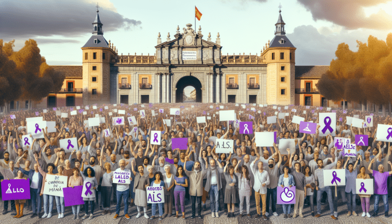 Ciudad Real se vuelca con la lucha contra la ELA en la Puerta de Toledo