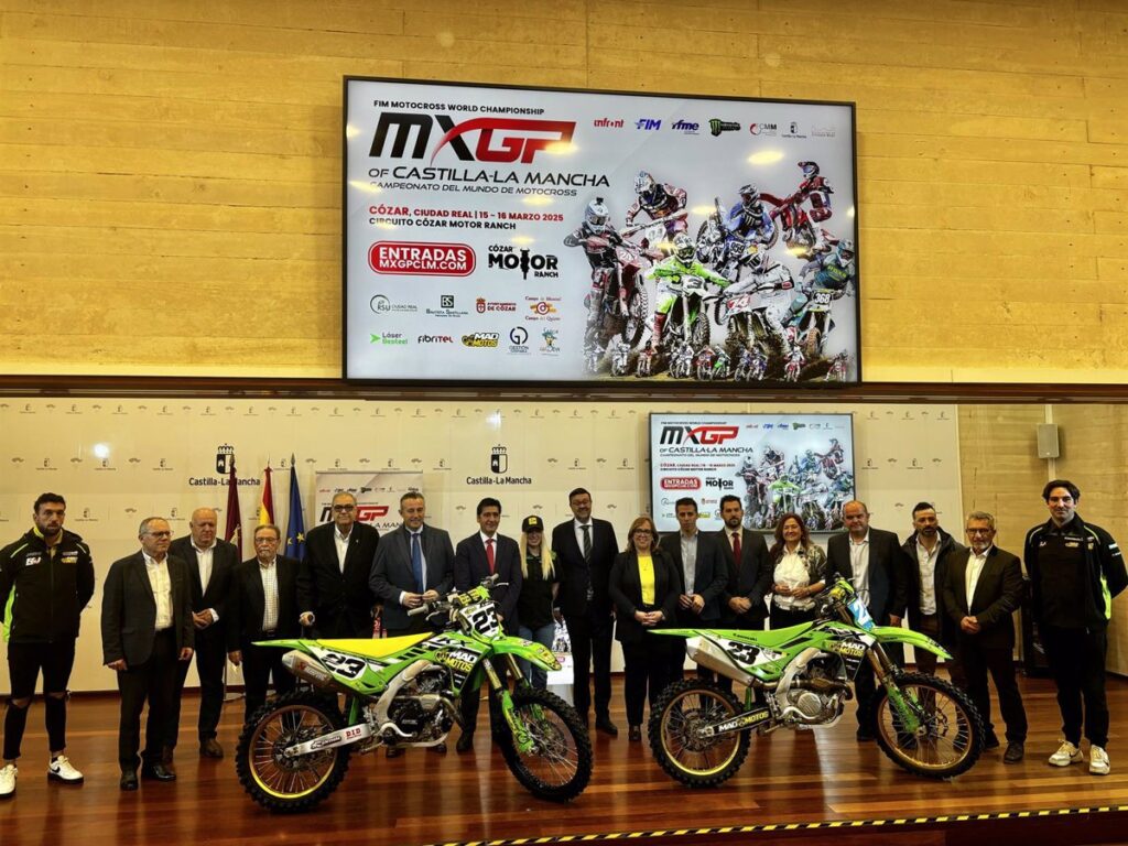 VÍDEO: Todo listo en Cózar para repetir como escenario del Mundial de Motocross tras un retorno de 4 millones en 2024