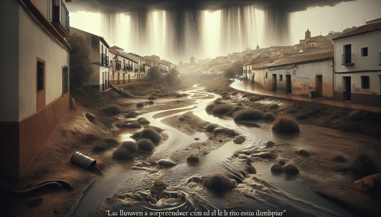 PSOE denuncia "la dejadez" de Guarinos con el Henares: "Les han vuelto a pillar las lluvias con el río sin limpiar"