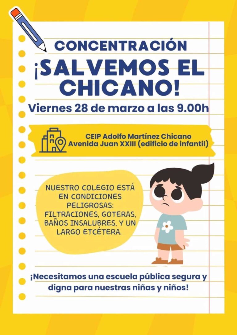 Pastor pide de nuevo a Ayuntamiento Las Pedroñeras terrenos para el nuevo colegio ante las quejas de padres del Chicano