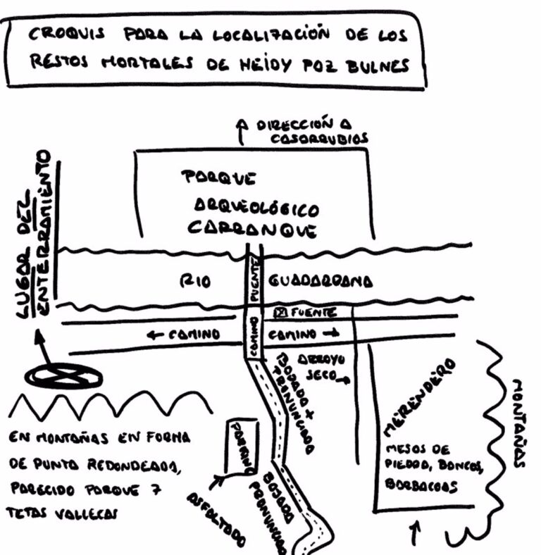 El 'Rey del Cachopo' desvela la localización de los restos de Heidy en un paraje de Carranque (Toledo)