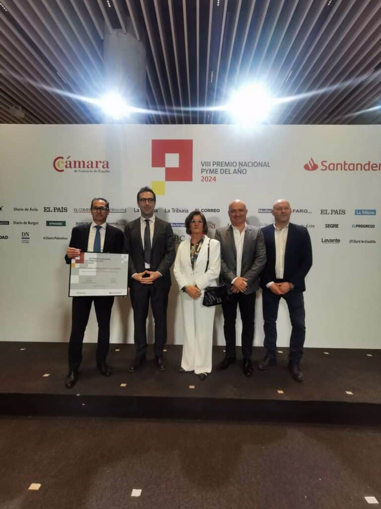 La empresa toledana GFM se alza como finalista del VIII Premio Nacional Pyme del año 2024