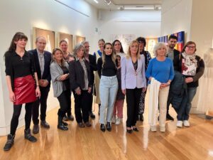 Inaugurada en Albacete la exposición 'En femenino singular' que reúne a nueve artistas locales por la igualdad