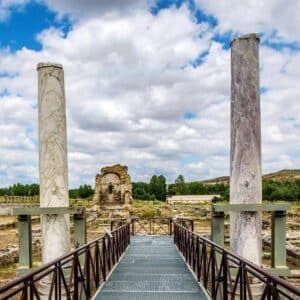 Junta cierra el Parque Arqueológico de Carranque y la Villa romana El Saucedo ante la crecida del río Guadarrama