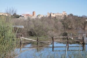 La lluvia dará tregua pero los caudales de los ríos en Toledo y Guadalajara seguirán siendo elevados