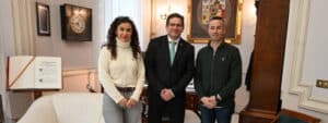 Miguel Ángel Valverde y el Alcalde de El Robledo Dialogan sobre las Prioridades del Municipio