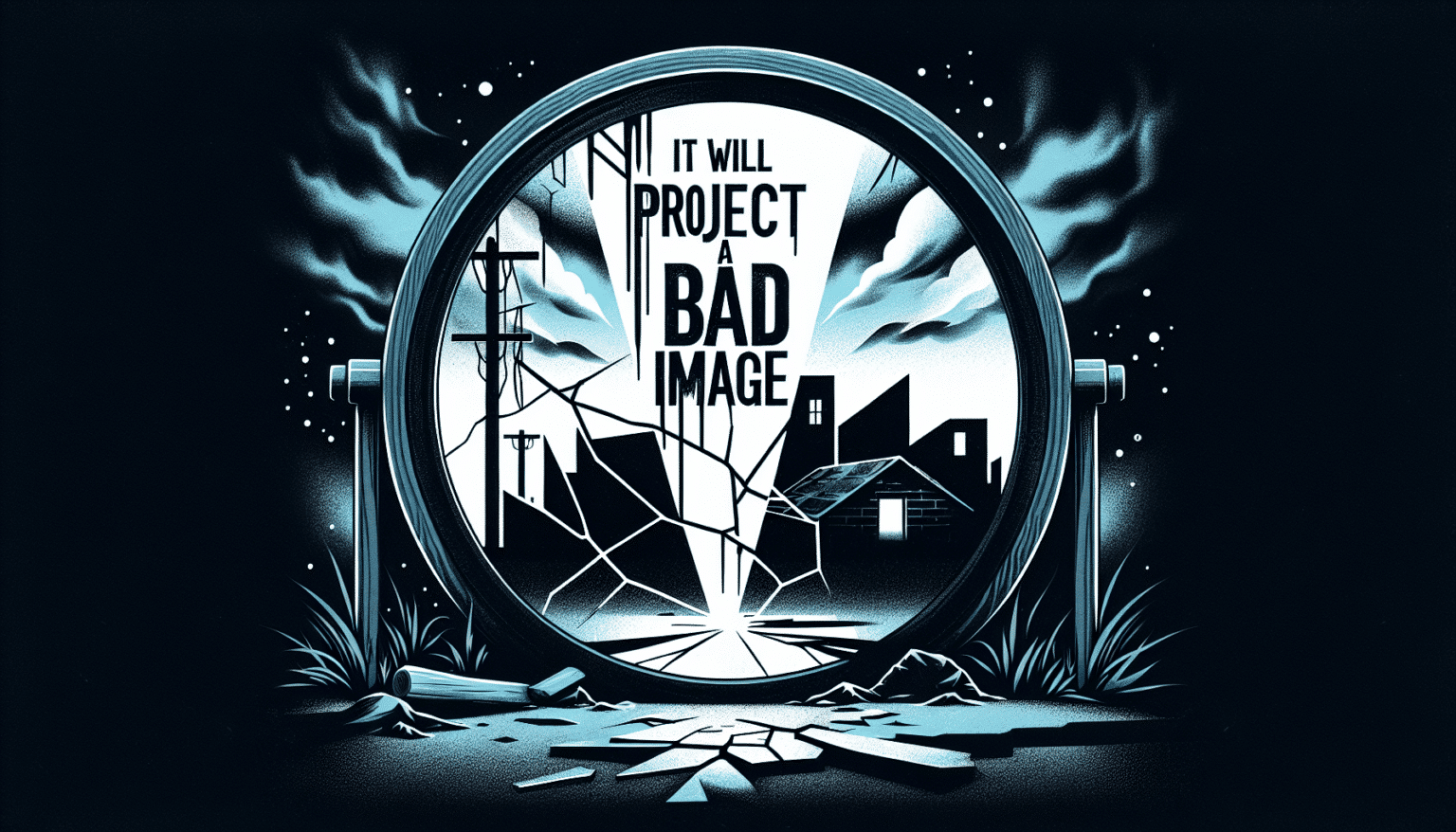<p><strong>"Proyectará una mala imagen"</strong> </p>
<p>(Alternativa más directa y enfocada en el impacto negativo).</p> 8