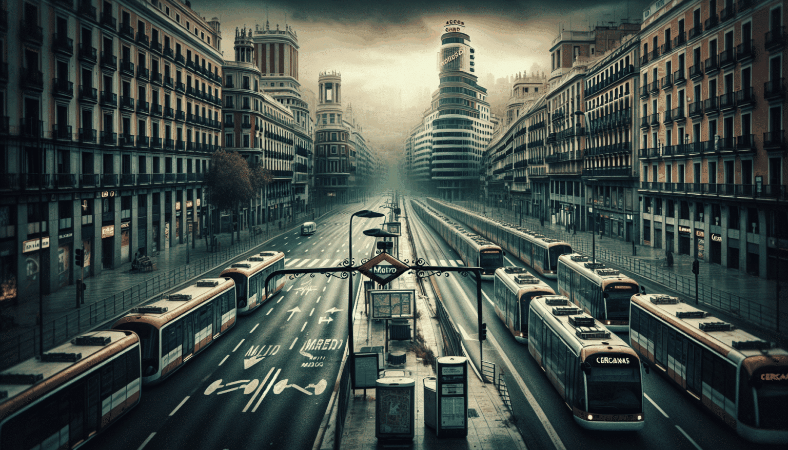 <p><strong>"Transporte público en Madrid este martes: estado de Cercanías, metro y autobuses EMT tras el apocalipsis"</strong></p> 7