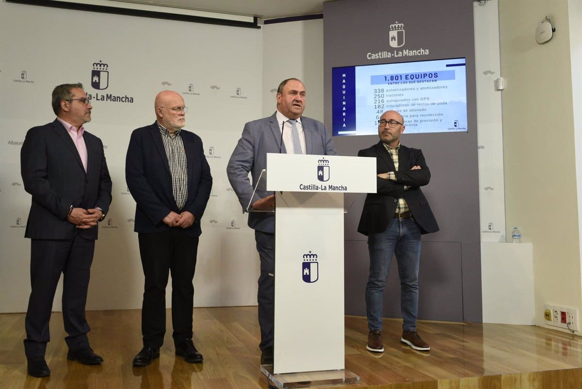 C-LM dispone una convocatoria de 20 millones para modernizar el campo con ayudas para maquinaria agrícola