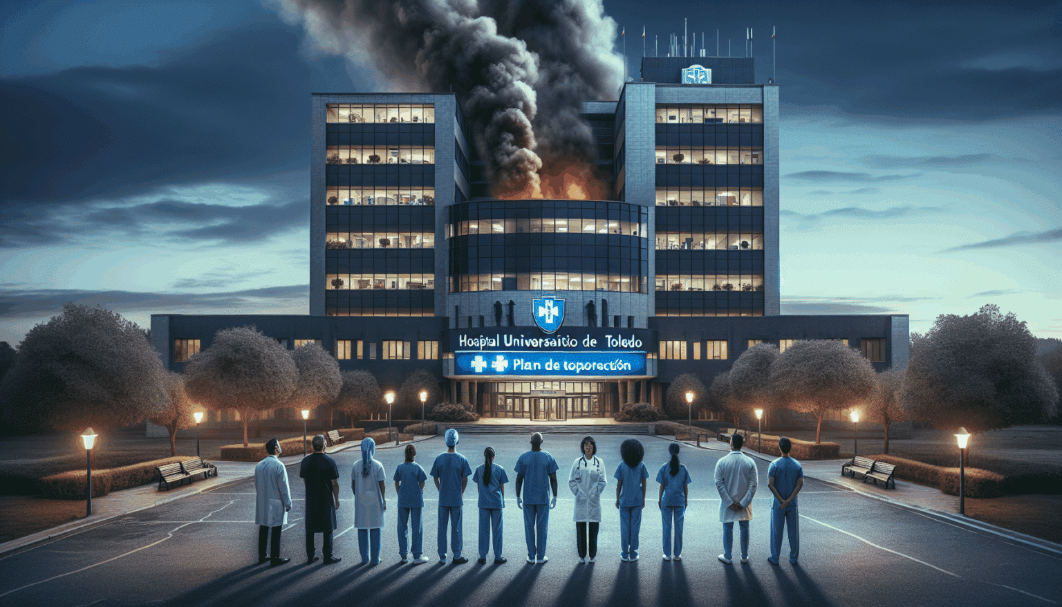 CSIF pide un Plan de Autoprotección en el Hospital Universitario de Toledo tras el incendio en el bloque quirúrgico