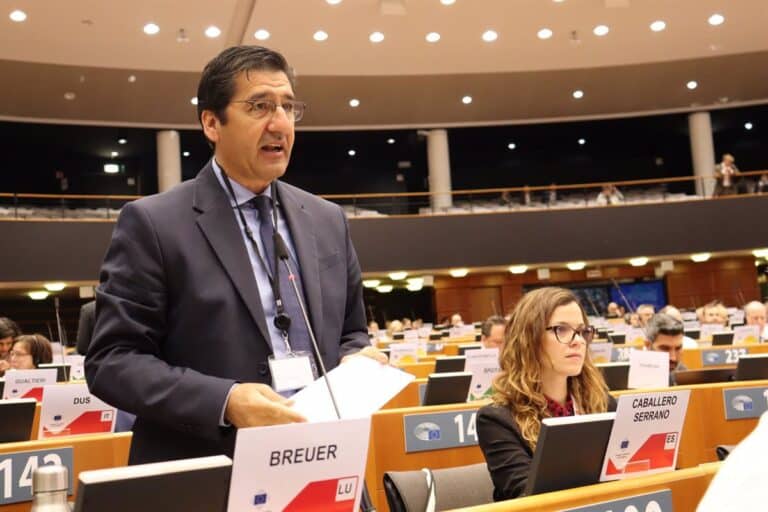 VÍDEO: Caballero pide más fondos para el campo de la UE: "También es un sector estratégico para nuestra defensa"