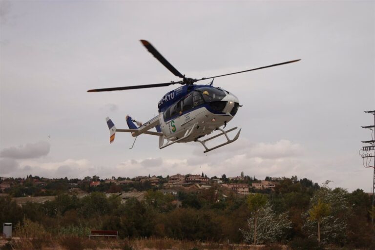 Herido un trabajador en Leganiel (Cuenca) tras caerle encima un toro mecánico