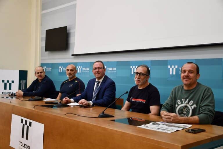 La Diputación de Toledo acuerda con los bomberos el reconocimiento del nivel C1 en su clasificación profesional