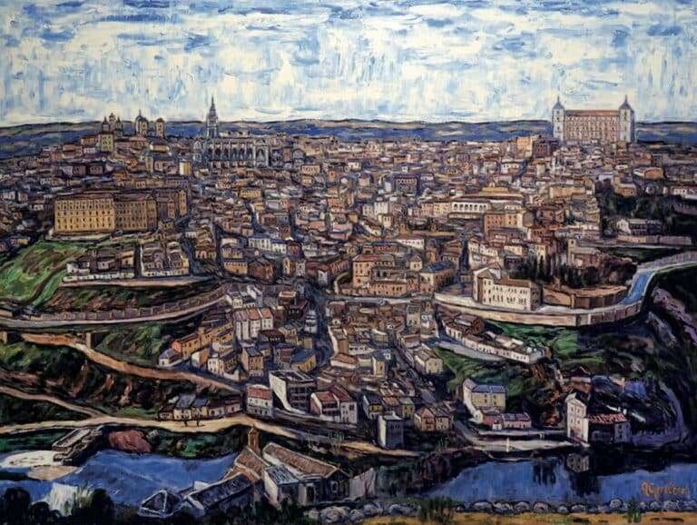 La Roda acoge una exposición conmemorativa del quinto aniversario del fallecimiento de su pintor Antonio Carrilero