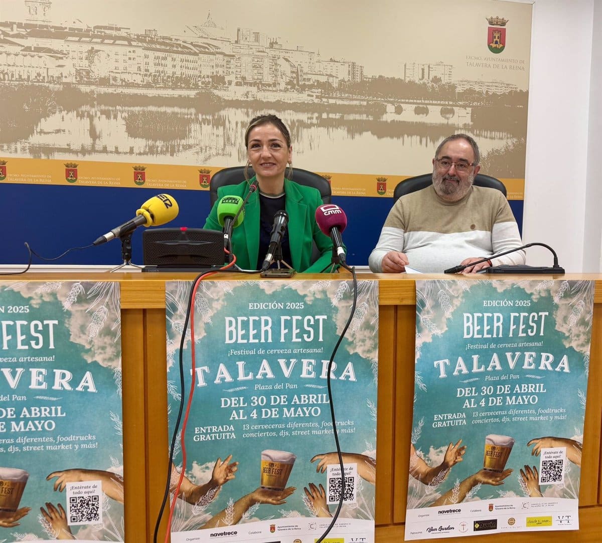 Trece cervezas artesanas se podrán degustar del 30 al 4 de mayo en el 'Beer Fest Talavera' en la Plaza del Pan