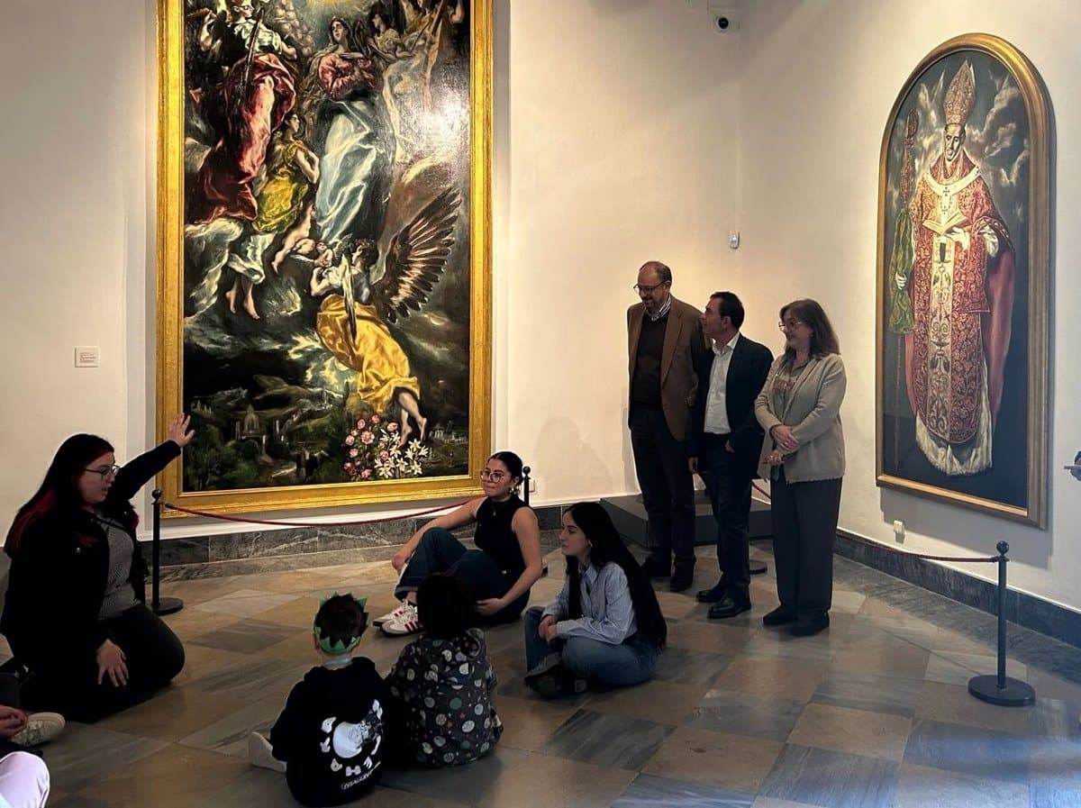 Un total de 222 estudiantes de Toledo conocen el Museo de Santa Cruz gracias a la iniciativa 'El Museo como Aula'