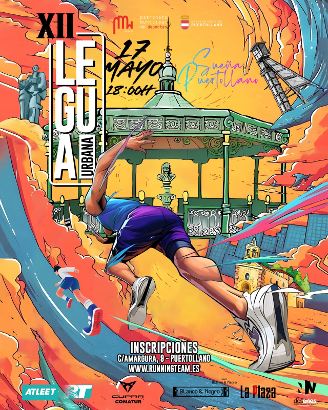 El Atletismo Se Adueña del Centro Comercial Abierto Este Sábado con la XII Legua Urbana 1 El Atletismo Se Adueña del Centro Comercial Abierto Este Sábado con la XII Legua Urbana 1