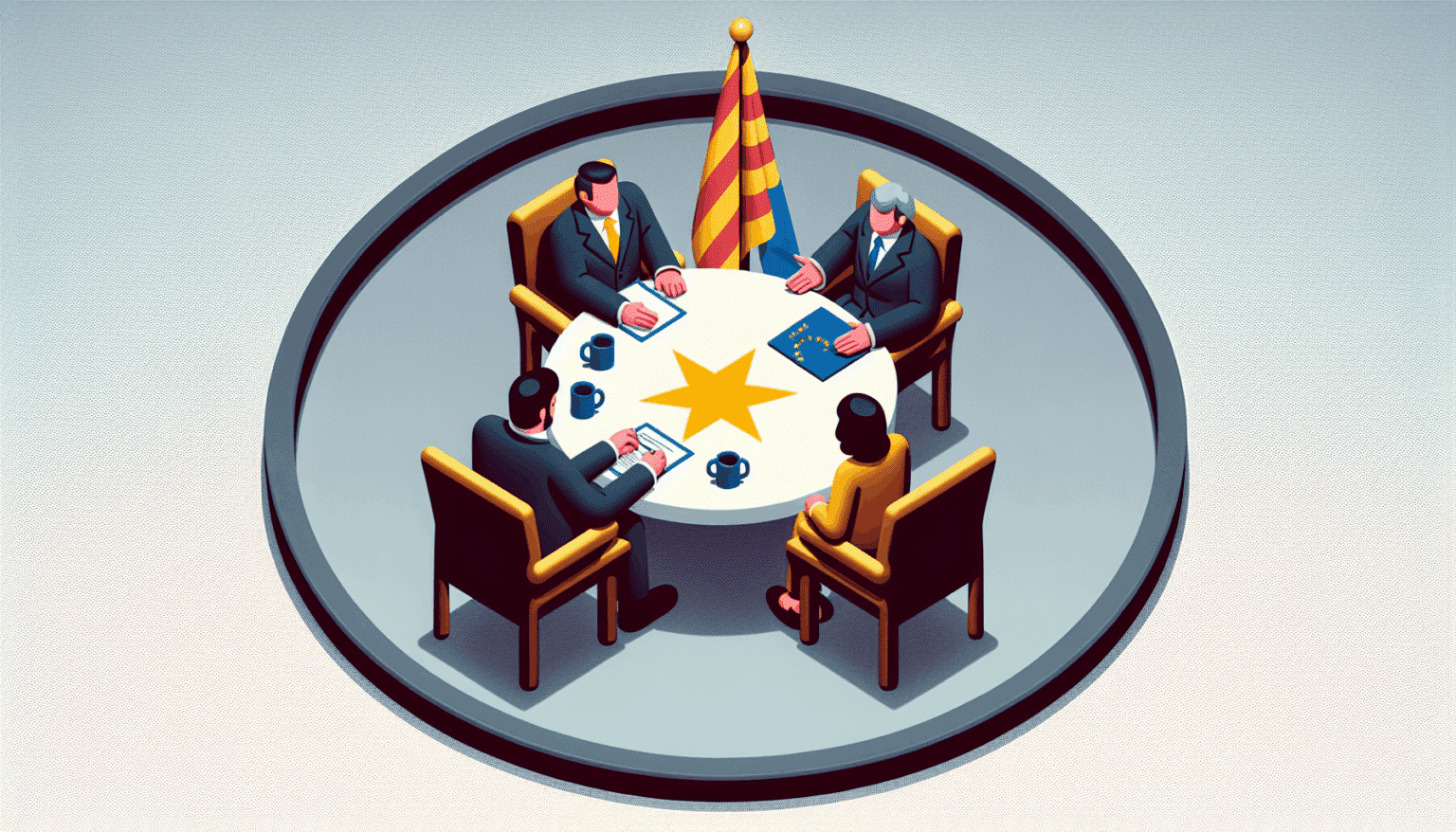 <p><em>"Junqueras recurre a una exdirigente de UGT para exigir 'salarios europeos' en Cataluña"</em></p> 9