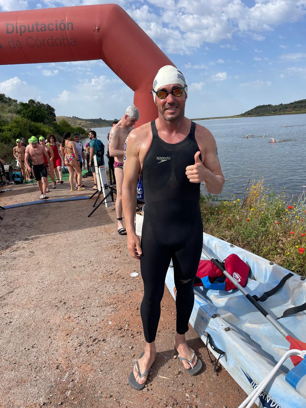 Fran Tamaral se corona como campeón de la categoría Máster 50 en la primera edición de la Travesía de la Copa Diputación de Córdoba 1 Fran Tamaral se corona como campeón de la categoría Máster 50 en la primera edición de la Travesía de la Copa Diputación de Córdoba 1