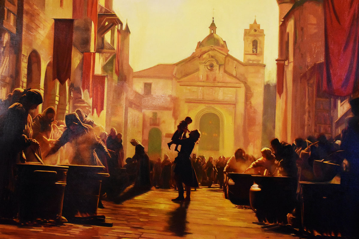 Fernando Vaquero ilustra en su obra la resurrección de Puertollano con la conmemoración del Santo Voto de 1348 3 Fernando Vaquero ilustra en su obra la resurrección de Puertollano con la conmemoración del Santo Voto de 1348 3