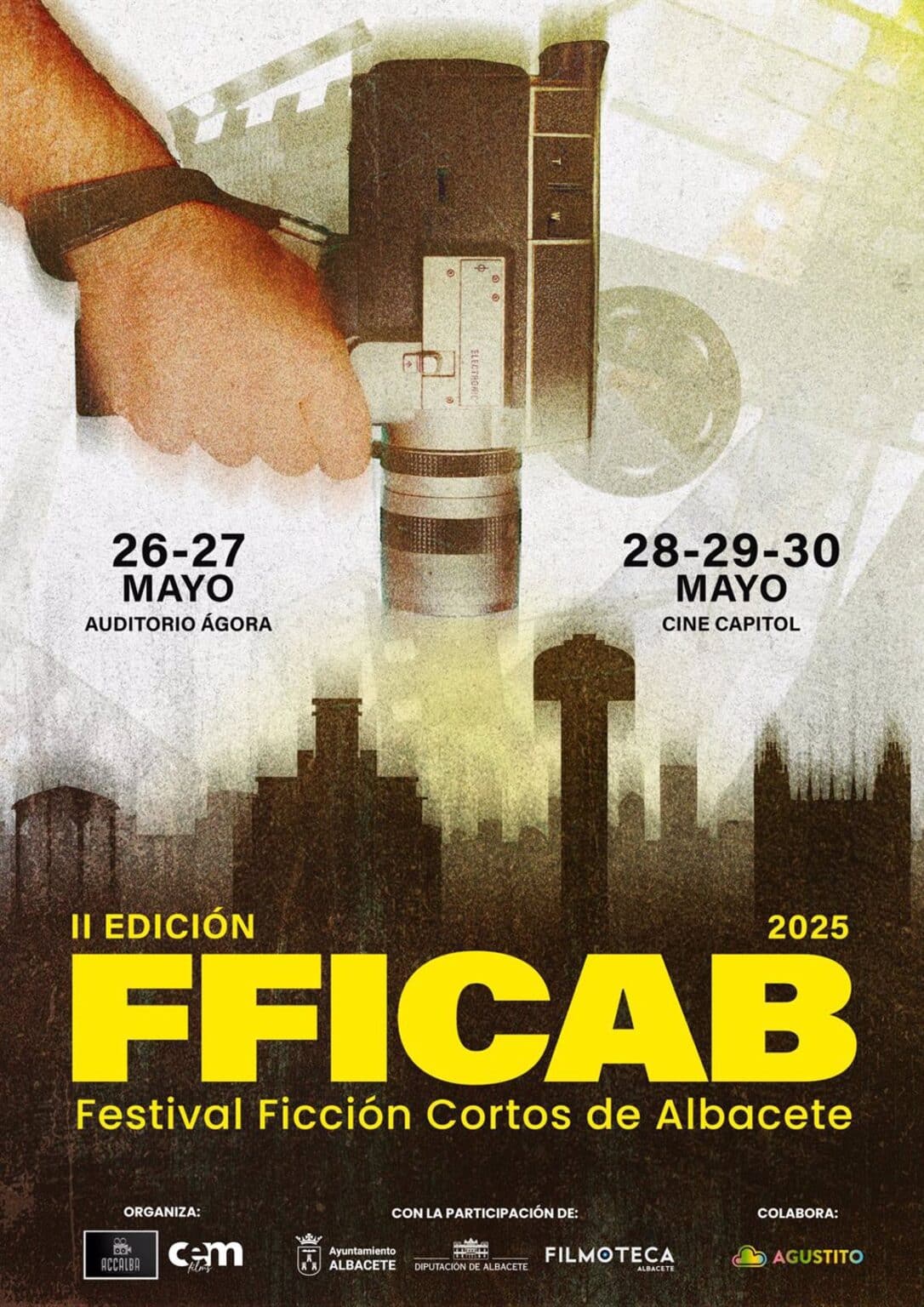 Albacete se llenará de cine a partir del 27 de mayo con el Festival de Cortos 'FFICAB'