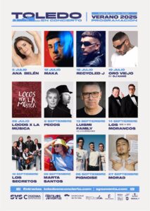 Ana Belén, OBK, Seguridad Social o Pignoise, propuestas del I Ciclo 'Toledo en Concierto' en julio y septiembre