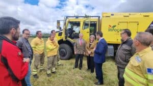 C-LM firma un protocolo en materia de incendios forestales con Extremadura apelando "al sentido de Estado"