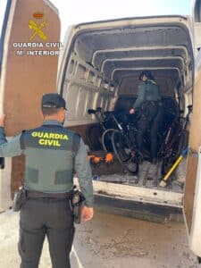Un detenido en Saúca (Guadalajara) por el robo de 8 bicicletas valoradas en 33.000 euros