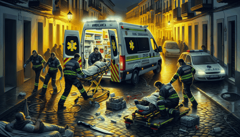 Dos heridos trasladados al hospital en Talavera de la Reina tras una agresión por arma blanca