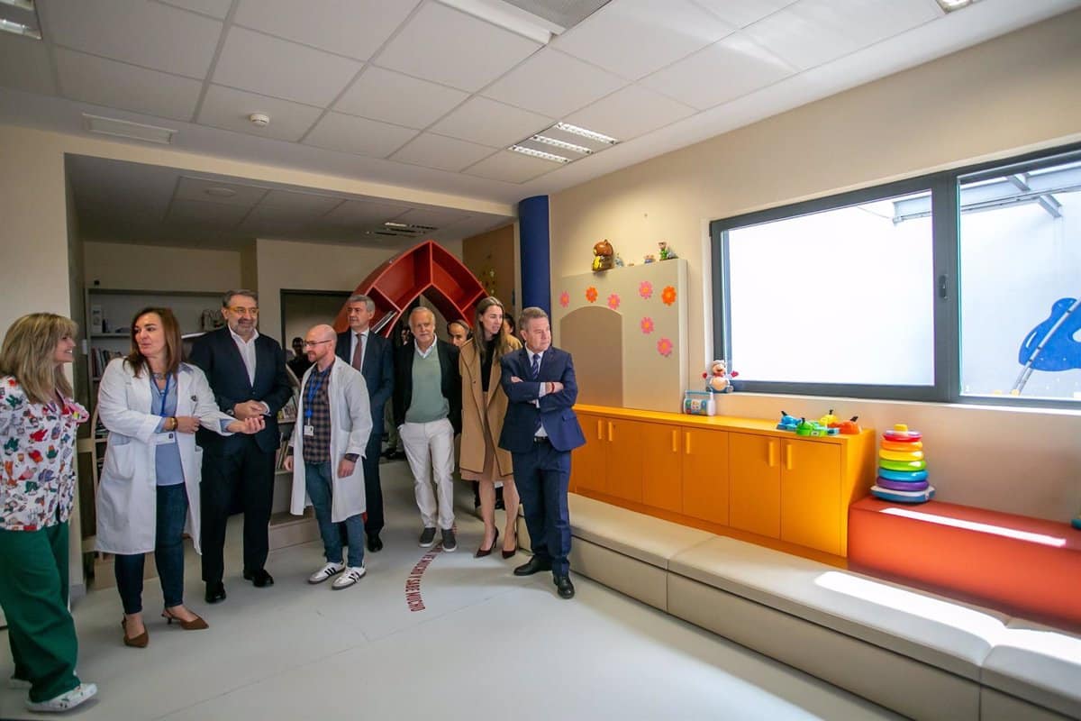 El Área Pediátrica del hospital de Toledo cuenta con nueva decoración dentro del Proyecto de Humanización de la Junta