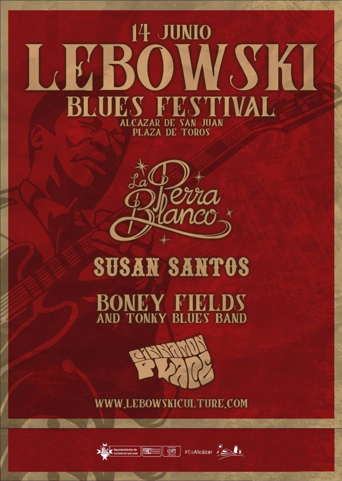 El 'Lebowski Blues Festival' llenará de música la Plaza de Toros de Alcázar de San Juan el 14 de junio