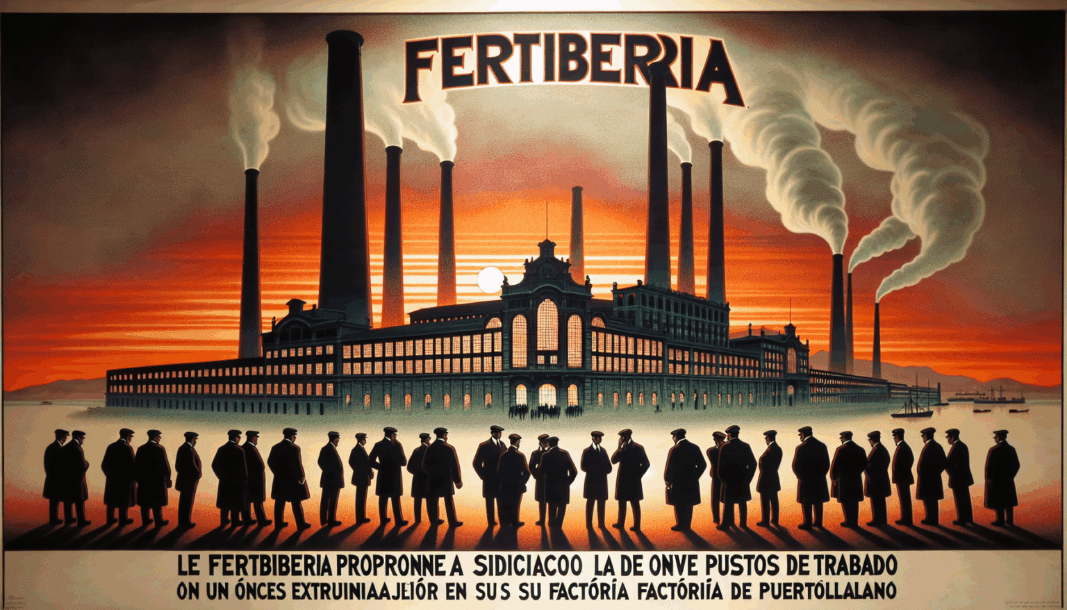 Fertiberia plantea a los sindicatos la extinción de once puestos de trabajo en su factoría de Puertollano