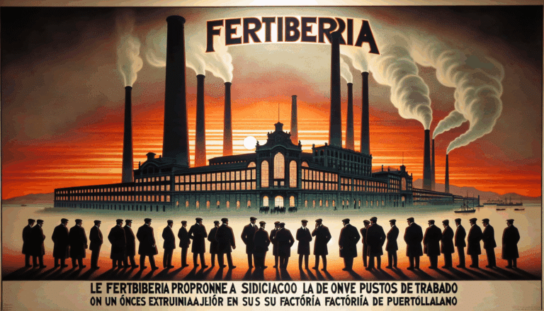 Fertiberia plantea a los sindicatos la extinción de once puestos de trabajo en su factoría de Puertollano