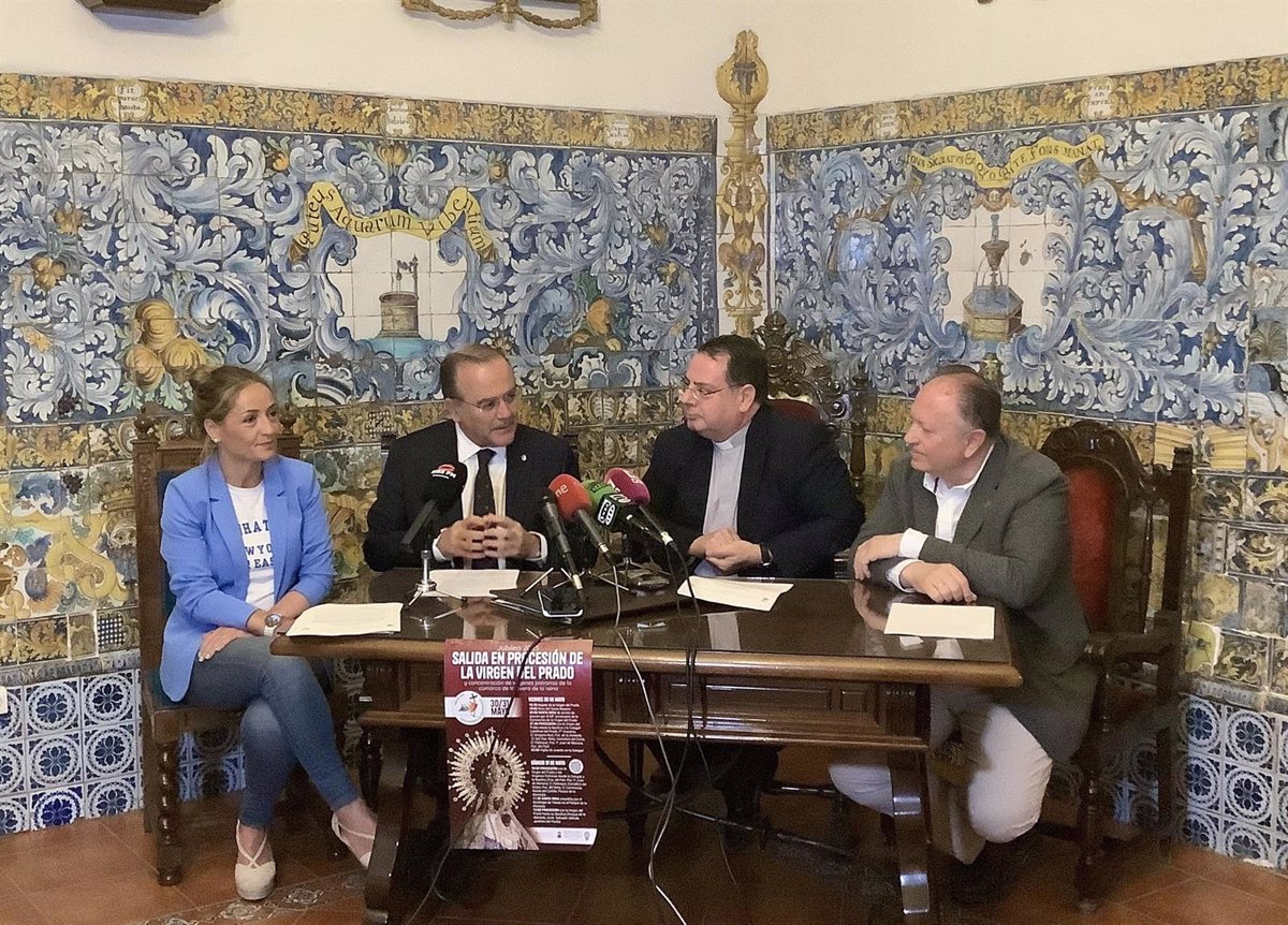 Gregorio anima a todos los talaveranos a arropar a la Virgen del Prado en la celebración del Año Jubilar