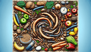el humus de lombriz (y así puedes elaborarlo en casa utilizando desechos de la basura)