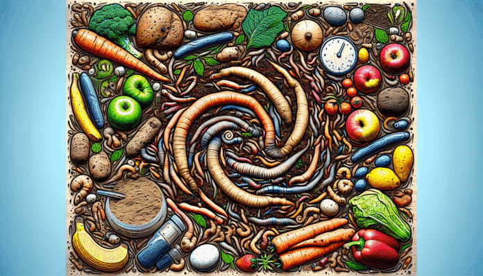 el humus de lombriz (y así puedes elaborarlo en casa utilizando desechos de la basura)