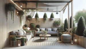Ikea tiene un conjunto de exterior compacto que es ideal para las terrazas pequeñas y alargadas