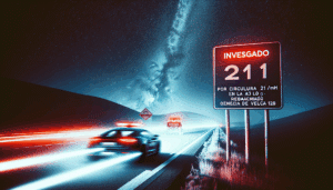 Investigado por circular a 211 km/h por la A-43 rebasando la limitación genérica de velocidad de 120