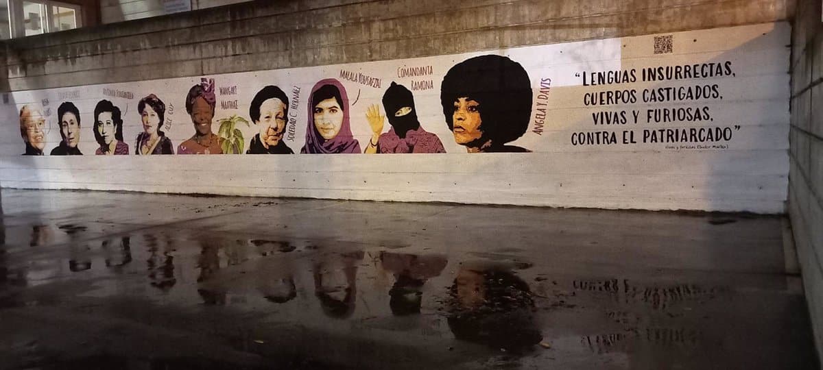 La UCLM volverá a pintar el mural vandalizado con ataques islamófobos en el Campus de Cuenca