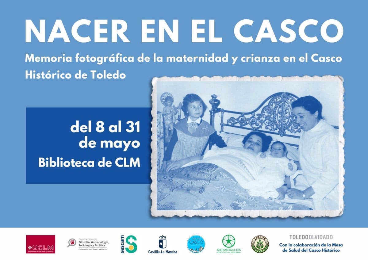 La muestra 'Nacer en el Casco. Maternidad y crianza en un barrio que fue ciudad' se inaugura este jueves en Toledo