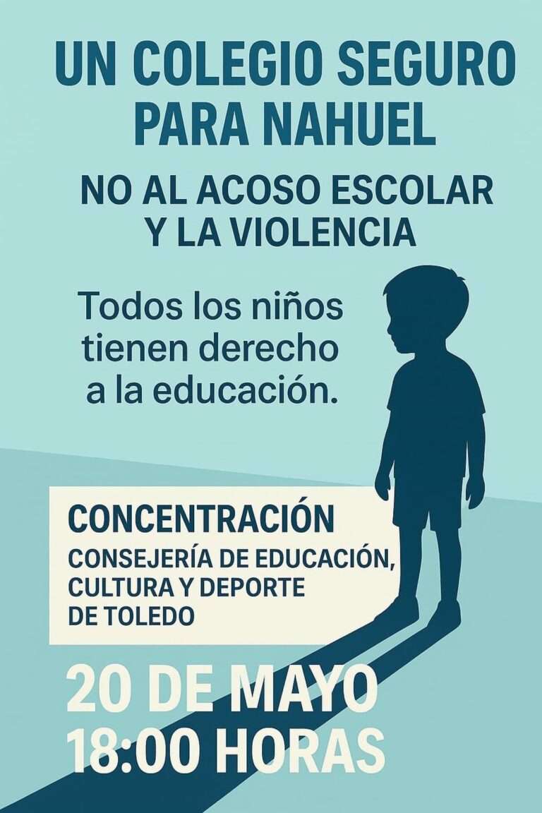 Madre de alumno con autismo de Torrijos se concentrará en Educación para pedir su escolarización en un centro "seguro"