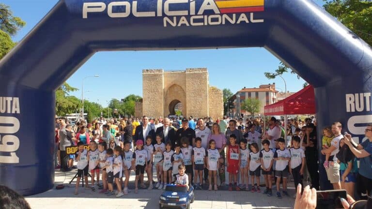 Más de 500 personas responden a la llamada solidaria de la Ruta 091 de la Policía Nacional en Ciudad Real