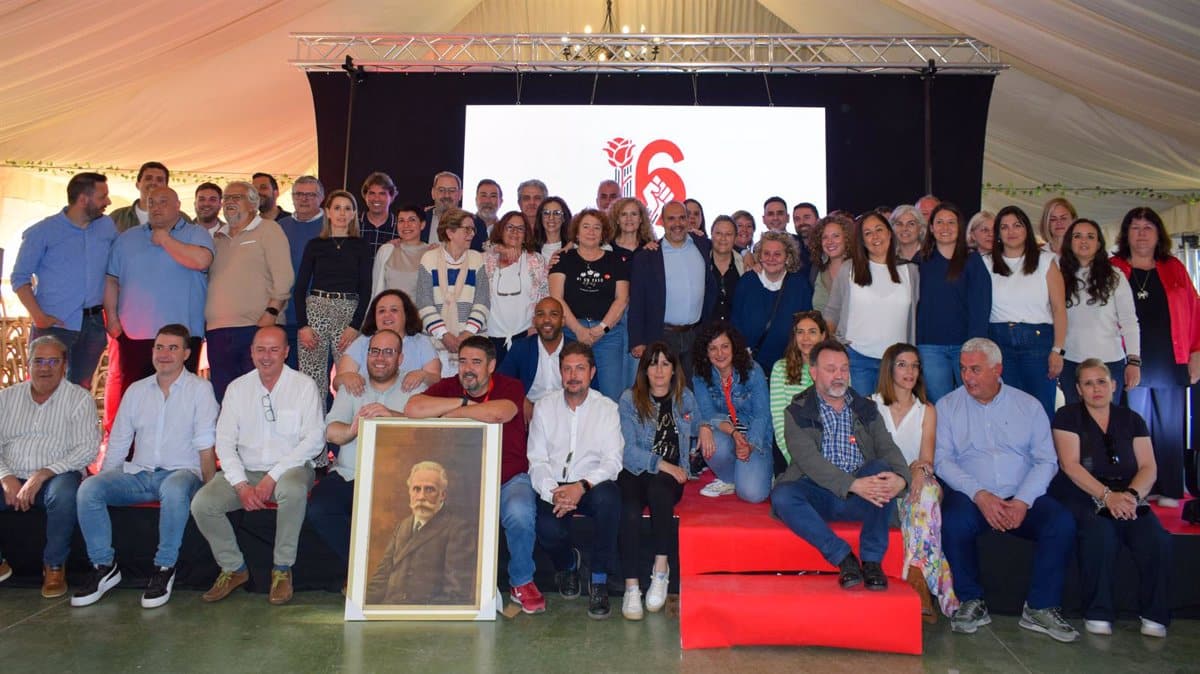 Pablo Bellido es reelegido como secretario general del PSOE de Guadalajara con el cien por cien de los votos
