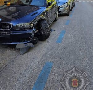 Policía Local investiga un presunto delito de abandono del lugar en un accidente de tráfico en Cuenca