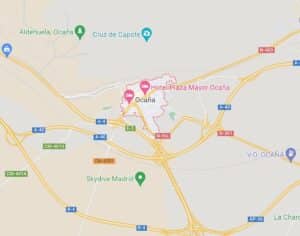 Trasladado al hospital un camionero accidentado en la A-4, a la altura de Ocaña (Toledo)