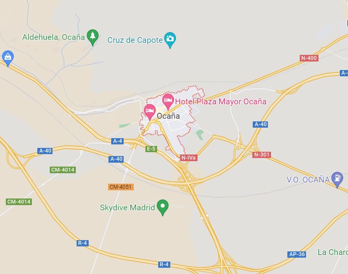 Trasladado al hospital un camionero accidentado en la A-4, a la altura de Ocaña (Toledo)