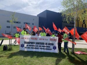 UGT y CCOO anuncian la convocatoria reuniones con Sescam para abordar el conflicto laboral del Transporte Sanitario