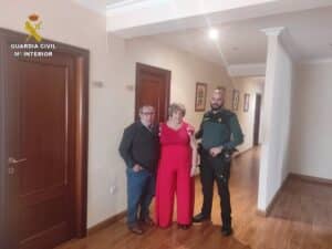 Un guardia civil salva la vida de una mujer que había sufrido un atragantamiento en Santa Olalla (Toledo)